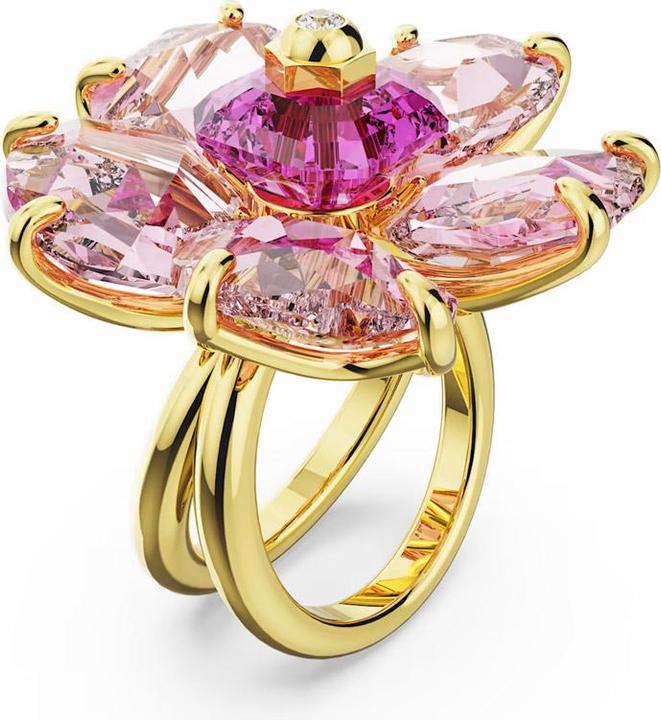 Immagine prodotto Swarovski Anello Cocktail Florere Fiore Oro Rosa (52)