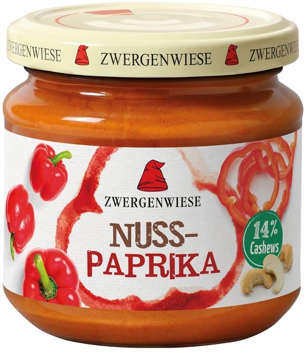 Produktbild Zwergenwiese Nuss-Paprika-Aufstrich (Glas) /glf/hf (200 g)