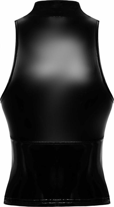 Actual product image Noir Handmade Wetlook top (M)