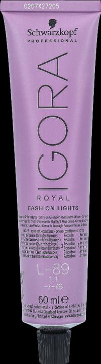Actual product image Schwarzkopf Professional Igora Royal Fashion Lights - L-89 Red Purple (L-89 Red Purple)
