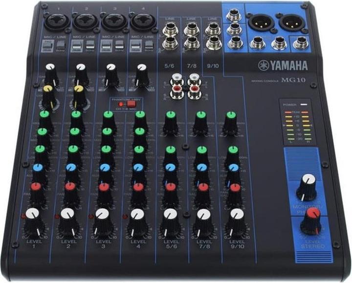 Immagine prodotto Yamaha MG10 (Mixer da studio e live, Mixer da club)