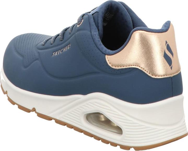 Produktbild Skechers Damen Schnürschuhe Sportlich Gummisohle blau (37)