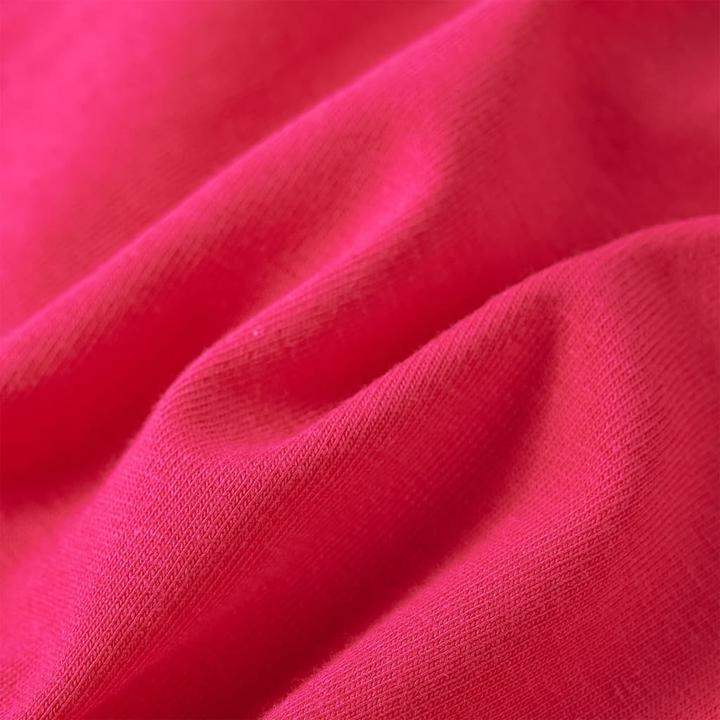 Image du produit VidaXL T-shirt manches longues enfant rose vif 128,Composition : 95% Coton (128)