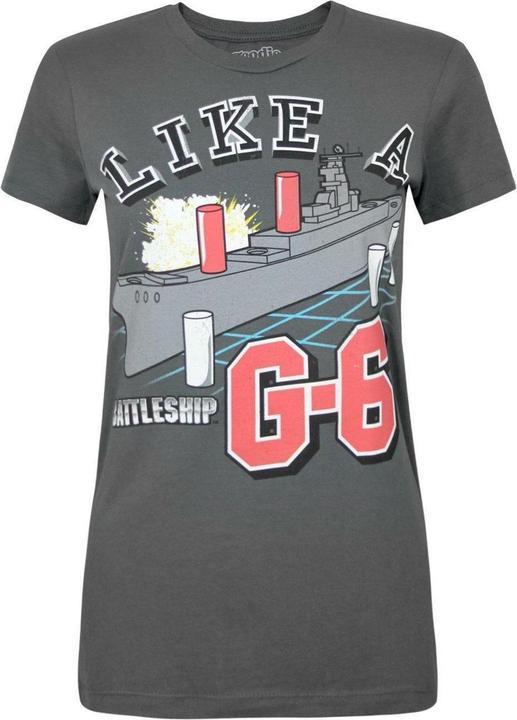 Immagine prodotto Goodie Two Sleeves Battleship Like A G6 Maglietta Donna (S)