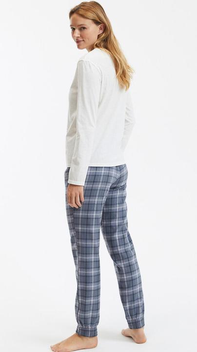 Produktbild So'home Pyjama mit bedrucktem Oberteil (40)