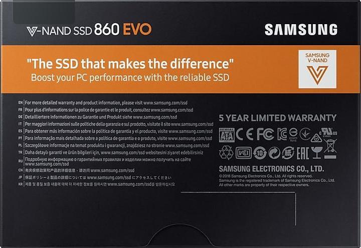 Immagine prodotto Samsung 860 EVO Basic (250 GB, 2.5")