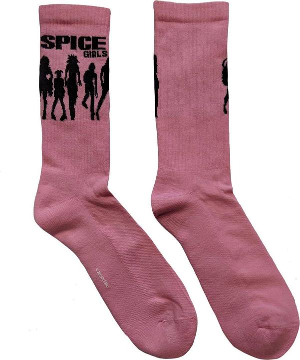 Spice Girls Erwachsene Silhouette Socken (40.5 - 45.5)