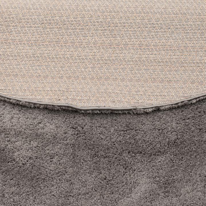 Image du produit Pergamon Luxe Super Tapis Shaggy à poils longs Luca Rond (200 x 200 cm)
