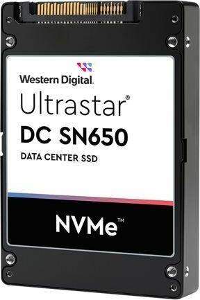 Actual product image WD Ultrastar DC SN650 15.36TB NVMe 1DW/D (15360 GB, 2.5")