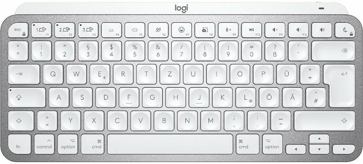 Actual product image Logitech MX Keys Mini For Mac Minimalist Wireless Illuminated Keyboard - SPACE GREY - CH - EMEA28-935 (CH, Wireless)
