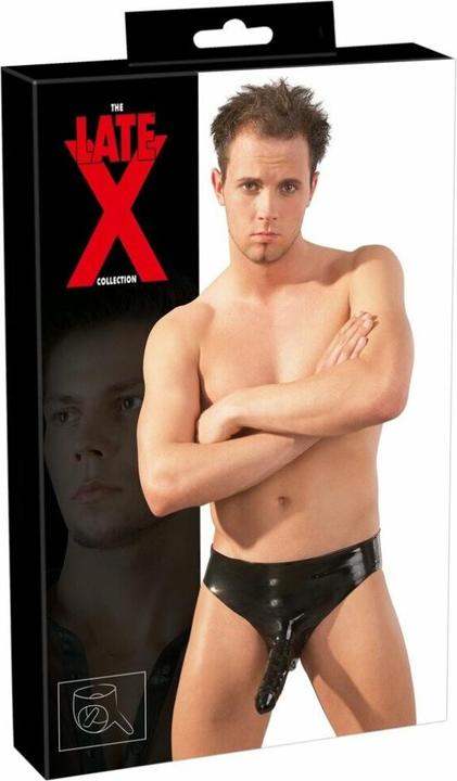 Image du produit LateX Toys Slip avec fourreau pour le pénis (M, L)