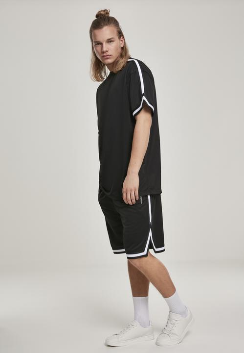 Actual product image Urban Classics Premium Stripes Mesh Shorts (M)