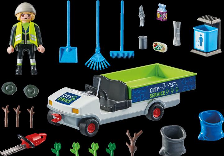 Image du produit Playmobil 71433 Équipe de nettoyage urbain (71433, Playmobil City Action)