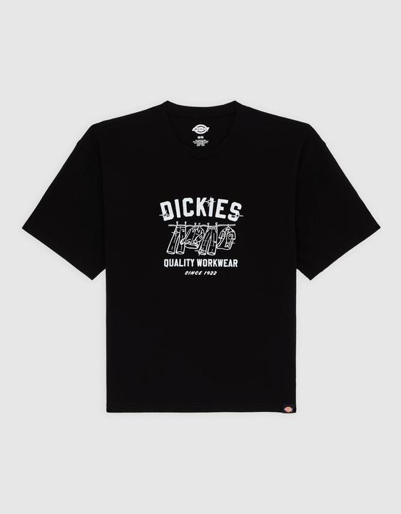 Dickies Laundry Boxy Ss Tee Black