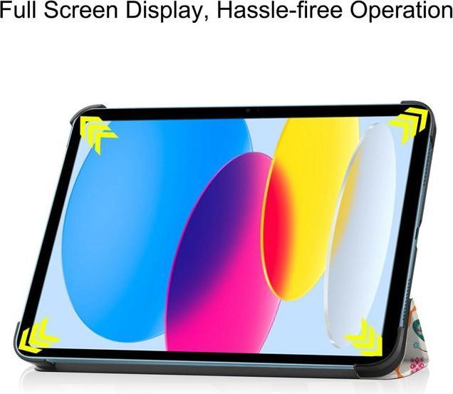 Image du produit MU Style Pochette triple pli avec motif (iPad 2025 (11e génération), iPad 2022 (10e génération))