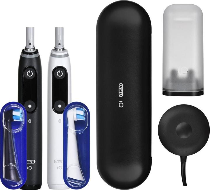 Productafbeelding Oral-B iO7 Duo Wit Zwart (Oscillerende tandenborstel)