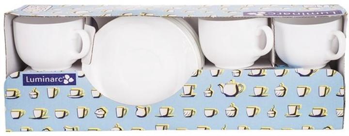 Actual product image Luminarc Cup with saucer 'Diwali' pack of 6 (220 ml, 6 x)