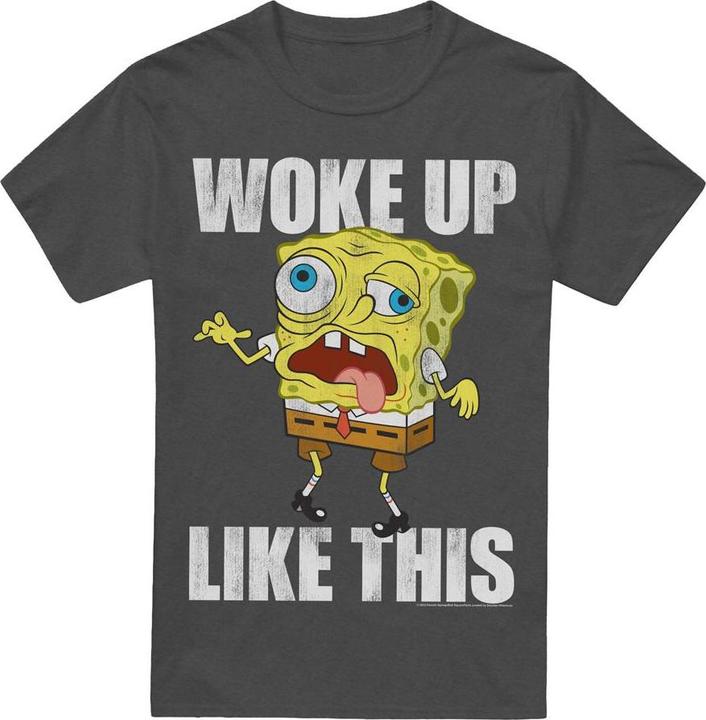Spongebob Squarepants Woke Up Like This Meme TShirt
