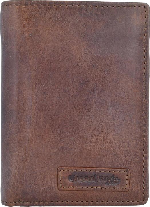 Greenland Nature Soft & Safe Geldbörse RFID Leder 9,5 cm