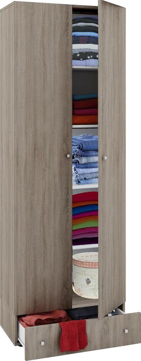 Image du produit VCM Holz Mehrzweckschrank Serie Vandol mit Drehtüren (70 x 40 cm)