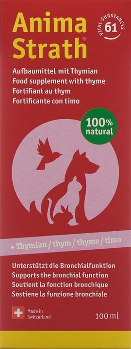 Image du produit Anima-Strath Aufbaumittel mit Thymian (Chien, 100 ml)