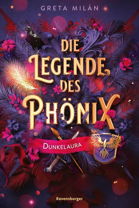 Actual product image Ravensburger Die Legende des Phönix, Band 1: Dunkelaura (German, Katt Phatt, Greta Milán, 2023)
