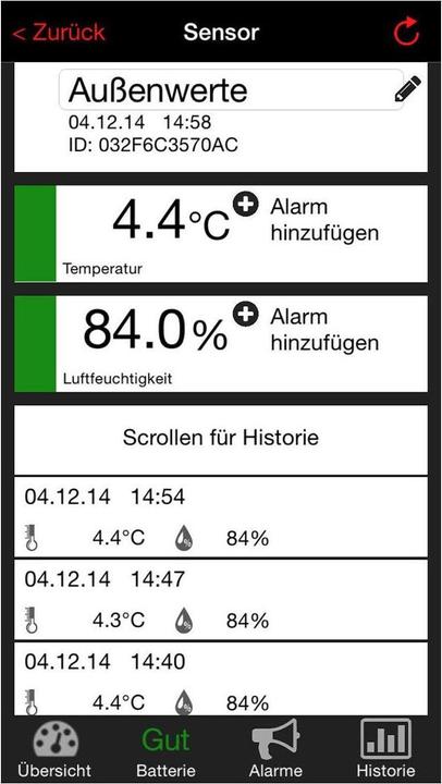 Actual product image TFA WeatherHub