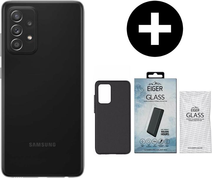 Actual product image Samsung Galaxy A52s EE incl. case + glass