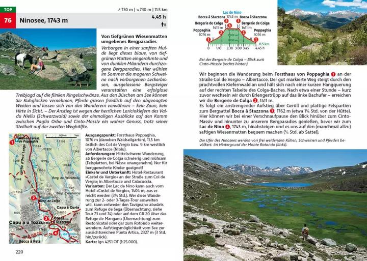 Produktbild Wanderungen auf Korsika (Deutsch, Klaus Wolfsperger, 2017)