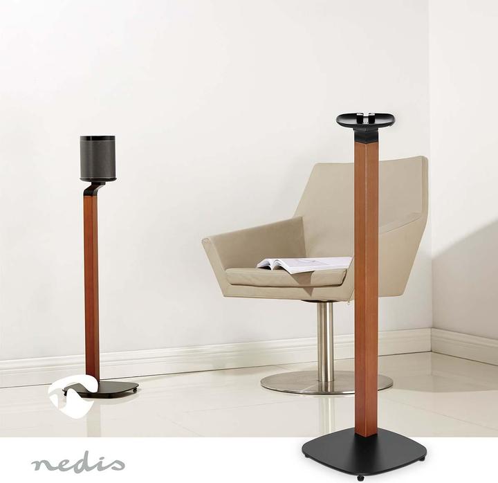 Immagine prodotto Nedis Supporto per altoparlanti | Compatibile con: Sonos® One SL™ / Sonos® One™ / Sonos® PLAY:1™ | (1 pz., Installazione a parete, Regolabile in altezza)
