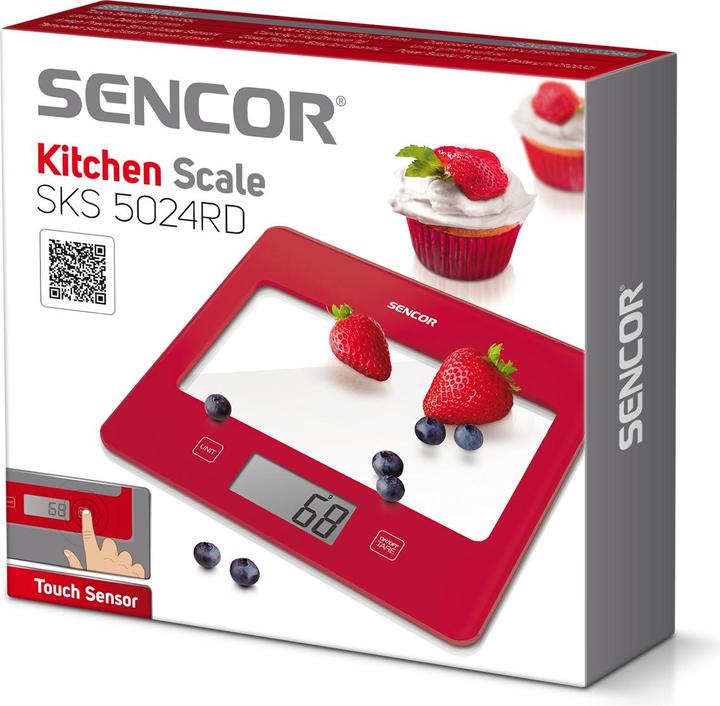 Produktbild Sencor Küchenwaage SKS 5024RD