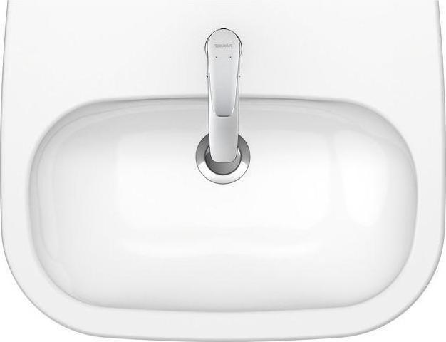 Actual product image Duravit Washbasin D-Code 60 cm white 2310600000 (460 mm, 600 mm)