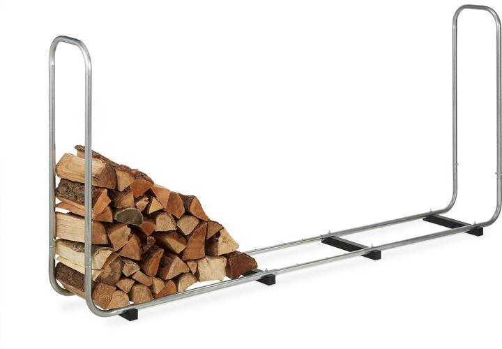 Actual product image Relaxdays Firewood rack (230 x 36 x 103 cm)