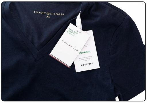 Immagine prodotto Tommy Hilfiger T-Shirt Heritage Con Scollo A V (XXS)