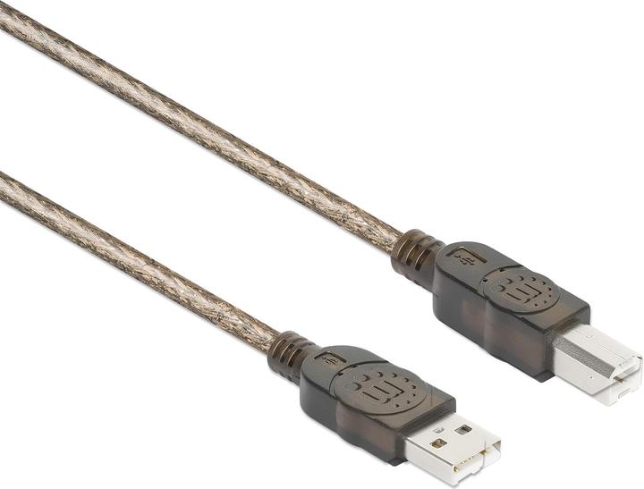 Image du produit Manhattan USB A/USB B, M/M (15 m, USB 2.0)