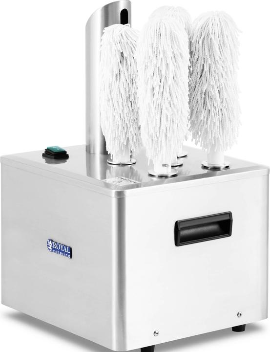 Produktbild Royal Catering Gläserpoliermaschine Gastronomie 5 Polierköpfe 330 Gläser/h 1320 W (1320 W)