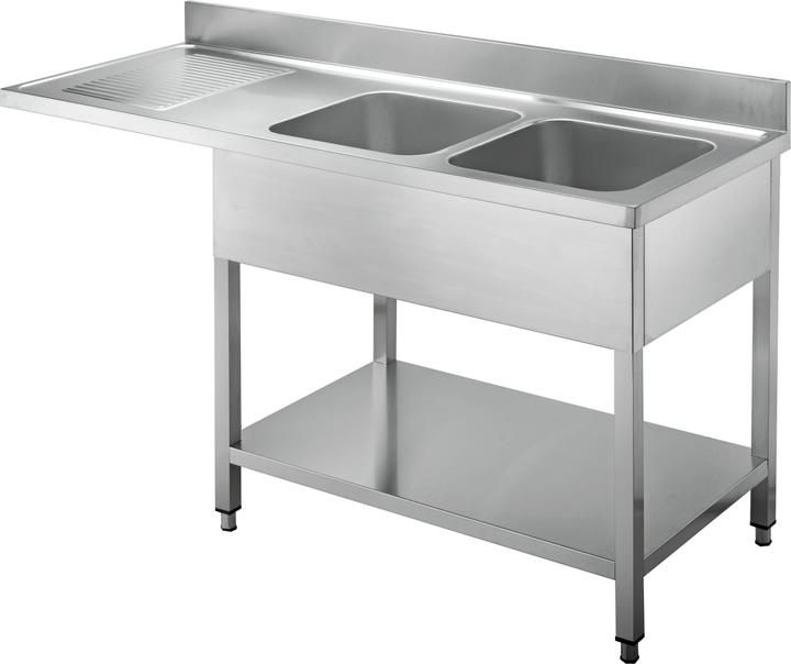 Immagine prodotto Gastro Hero Lavello Basic con lavabo a destra (Accessori per lavelli, 60 cm, 160 cm)