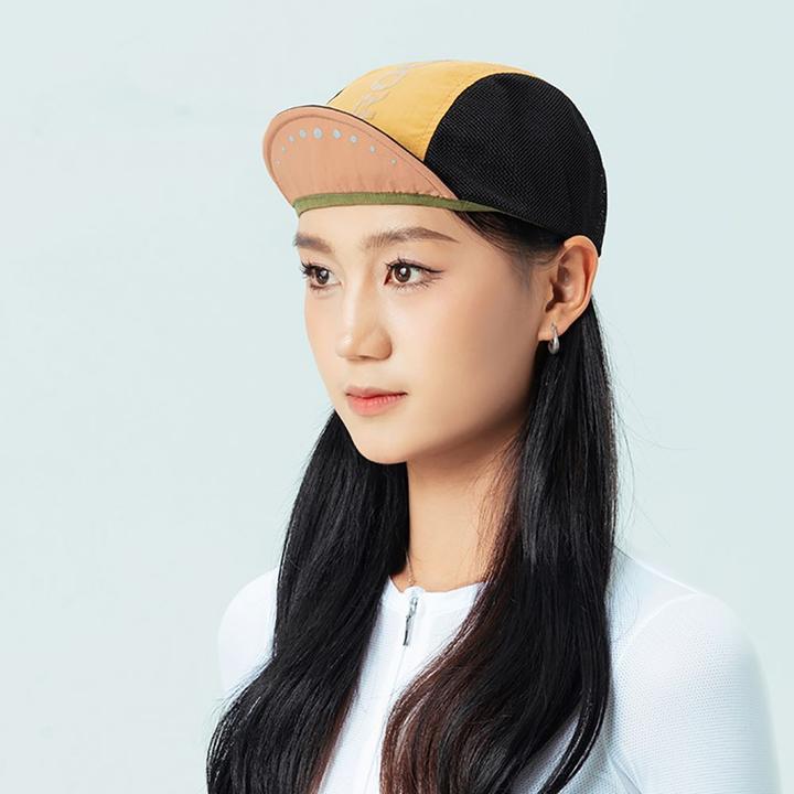 Produktbild Rockbros Cycling Cap with Visor, Helmet Cover - Yellow (56, 57, 58, 59, 60)