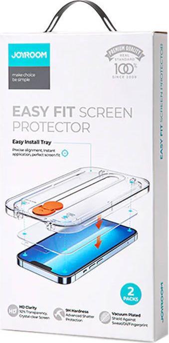 Produktbild Joyroom Easy Fit JR-H11 full screen tempered glass for Apple iPhone 14 Plus 6.7 " (1 Stück, Apple iPhone 14 Plus)