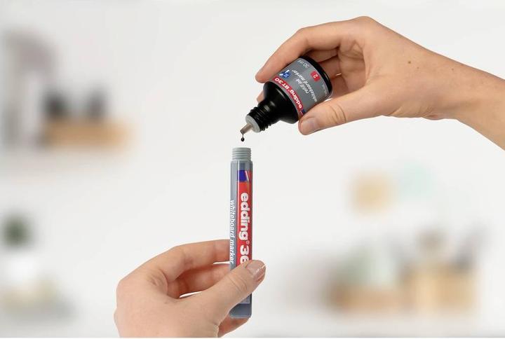 Actual product image Edding 361 whiteboard marker, assorted colours 1.0 mm, 4 pcs. (Multicoloured, 1 mm, 4 x)