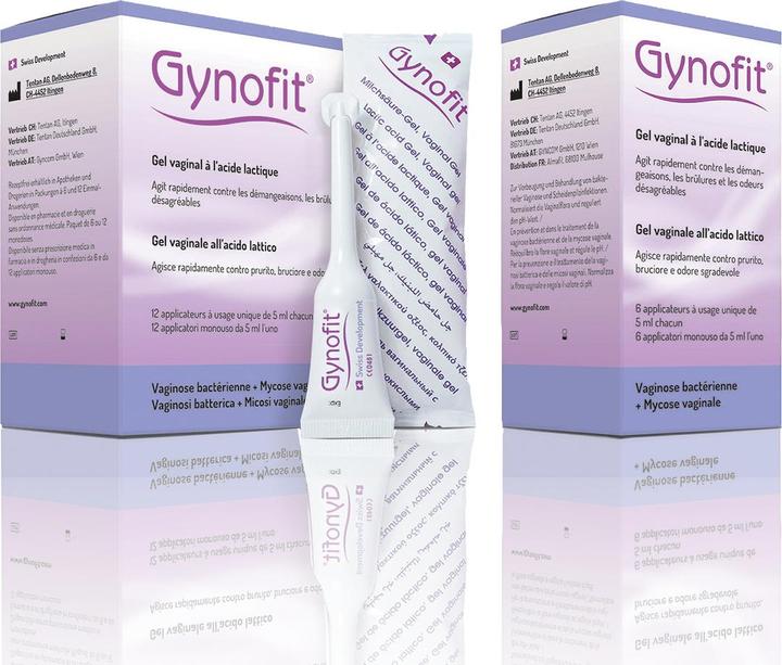 Image du produit Gynofit Gel vaginal à l'acide lactique (5 ml, Gel intime)