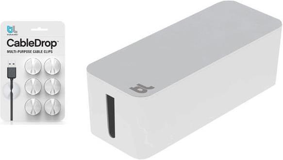 BlueLounge CableBox Large inkl. CableDrop, 6 Stück