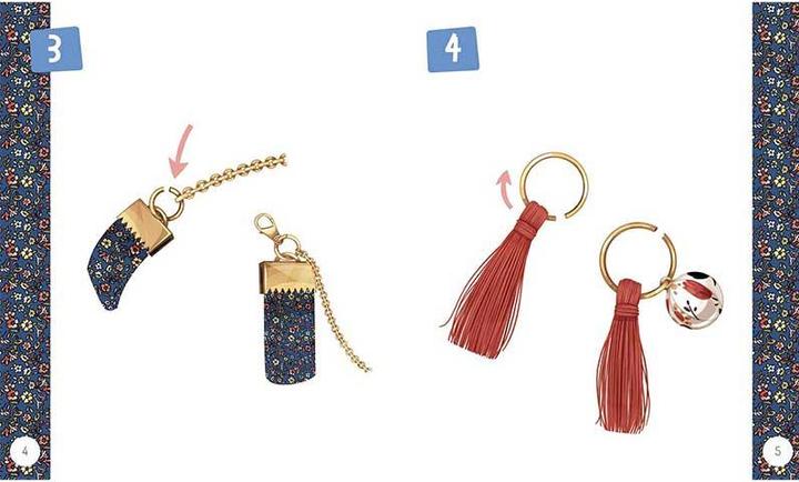 Produktbild Mon joli collier en liberty à pompon
