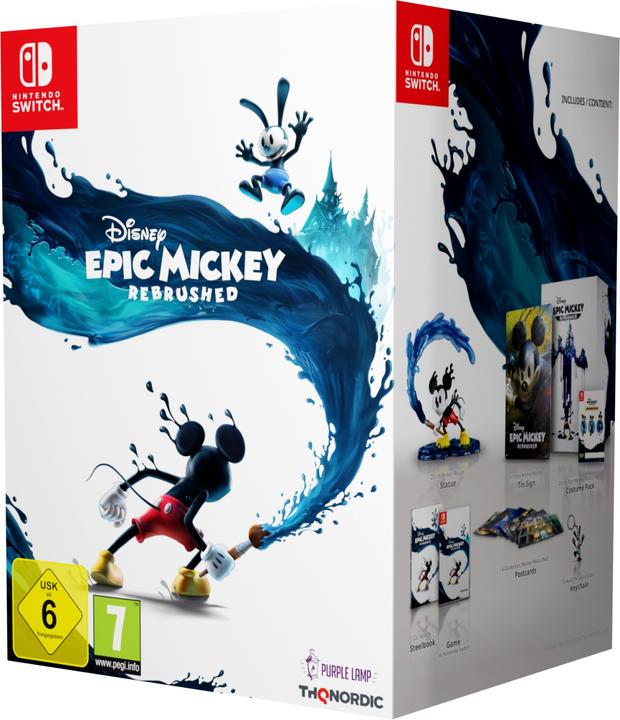 Produktbild THQ Disney Epic Mickey: Rebrushed Collectror's Edition (Switch, Switch Lite, Switch OLED, DE, FR, IT)