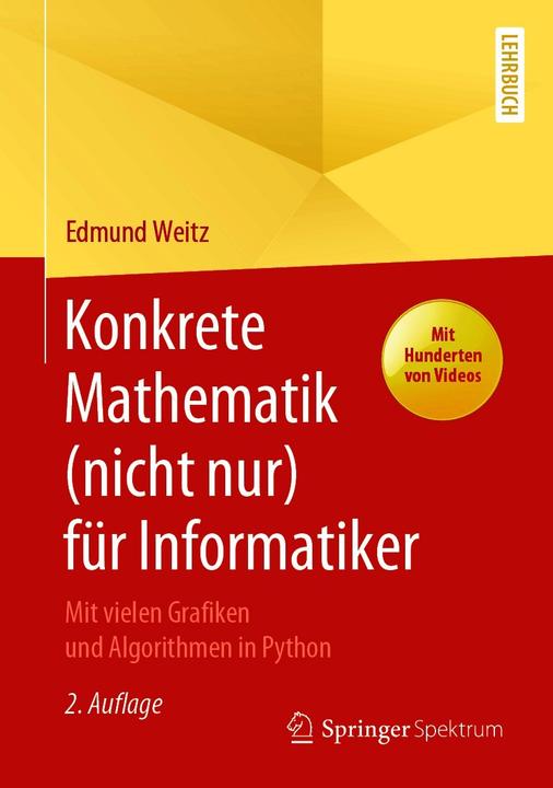 Actual product image Konkrete Mathematik (nicht nur) für Informatiker (German, Edmund Weitz, 2021)