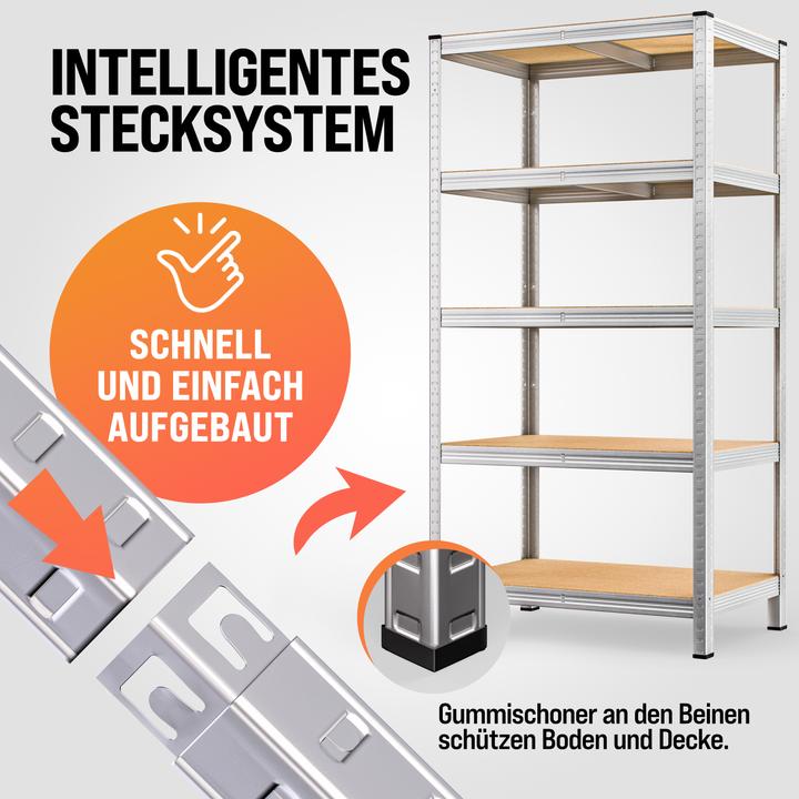 Actual product image Monzana Heavy duty shelving