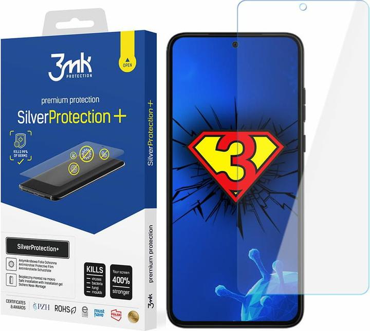 Image du produit 3MK Silver Protect+ Motorola Edge 30 Neo Folia Antymikrobowa montowana na mokro (1 pièce(s), Motorola Edge 30 Neo)