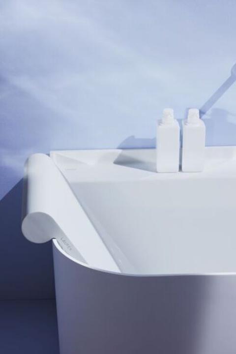 Produktbild Laufen Sonar Badewanne, Vorwandversion, 1600x815x535mm, 2 Rückenschrägen, weiss (160 cm, 81.50 cm)
