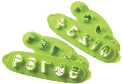 Martellato 0-9 numbers cookie cutter set