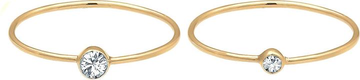 Immagine prodotto Elli Set di anelli, anello solitario (52, 925 Argento)